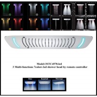 7colors LED Shower  Massage Shower  Rainfall Shower  Mist Shower Shower Head