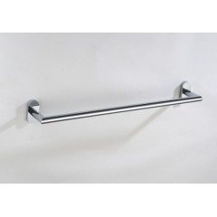 Brass Polished Chrome Single Towel Bar 23.6 Inches 60cm Single Towel Rail Towel Rack图1