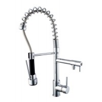 China Supplier Yinada Brass 360 Degree Swivel Spout Cold and Hot Kitchen Faucet with Ceramic Cartrid