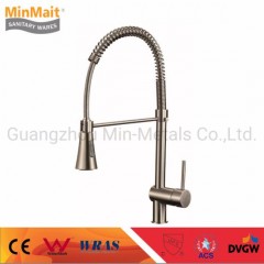 Spring Brass Kitchen Faucet Sink Mixer Hj-82h10图1