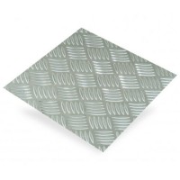 3003 Five Bar 0.25 Aluminum Diamond Plate 4X8 Sheet