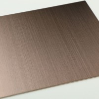 8K  Hl  No. 4 Stainless Steel Decorative Titanium Sheets