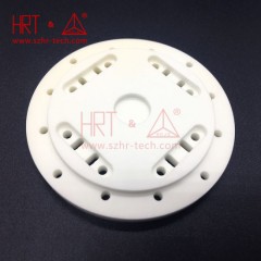 Round Alumina Ceramic Parts  Ceramic Precision Hole Processing图1