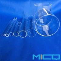 Custom Different Dimensions Fused Quartz Glass Cylinder Tube From China Factory