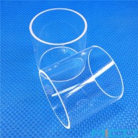 Big Size/Diameter Silica Fused Polished Quartz Glass Tube with High Quality
