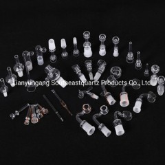 Full Weld Smoking Quartz Bangers Accept OEM Laser Logo图1