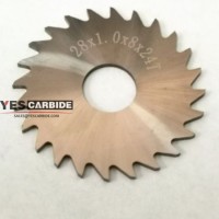 Circular Saw Blade Slitting Disc Cutters Slot Mill Cutting Grooving Blade for Plastic Metal Cutting