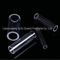Clear Quartz Silica Cylindrical Glass Tube Price