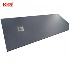 Non-Slip Artificial Stone Solid Surface Shower Tray Deep图1