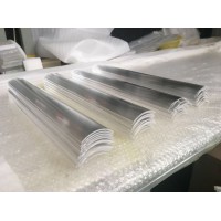 Arch Transparent Quartz Glass Plate with Polishing