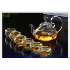 Made in China High Quality High Borosilicate Glass Teapot图1