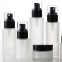 Frosted Glass Divided Bottles /Cosmetics Packaging Bottles /Pressing Bottles /Foundation Liquid Bott