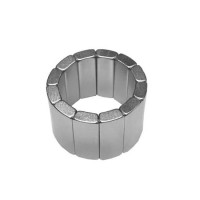 DC Motor Segment Arc Magnets High Performance Ferrite Magnets