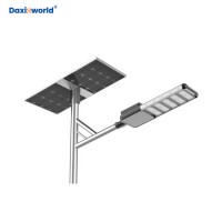 Daxieworld New 80W Outdoor LED Solar Street Light Split Engineering Light with MPPT Controller Lithi