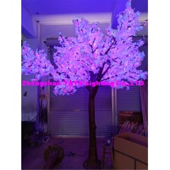 Yaye 18 Best Sell Outdoor /Indoor Waterproof IP65 RGB Canada LED Maple Tree with Available Color: Re图1