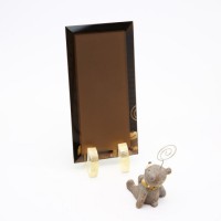 New Design 5mm 6mm 8mm Clear and Bronze Decorative Mirror with LED and Safety Foil Back