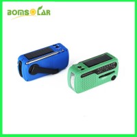 Solar Powered Hand Crank Dynamo Radio  FM/Am/Sw/Noaa 4 Bands Multifunction Radio with Flashlight and