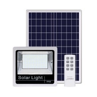 IP66 Outdoor Waterproof Remote Control 100W Solar LED Flood Light with Motion Sensor