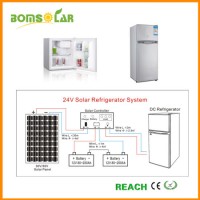 Solar Referigerator DC 12V 24V Solar Engergy Solar Fridge 65L 105L 150L 166L 220L