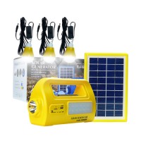 Portable Solar Generator Solar Light Solar Lamp with DC Output and USB Port for Home and Camping