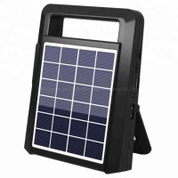 Portable Solar Panel 2W FM Radio with USB TF SD Card Music MP3 Player