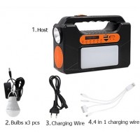 Hot Selling Solar Power System Home Hand Torch Light Solar Energy Systems with Bluetooth Speaker