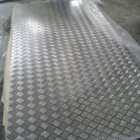 OEM Embossed Tread Five Bars Aluminum Sheet