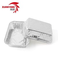 650ml 1.5lbsdisposable Aluminum Foil Lunch Box Food Container and Tray