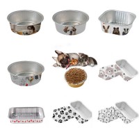 Eco-Friendly New Fashion Custom Funny Dog Cat Food Storage 100ml Disposable Airtight Take out Alumin