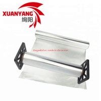 China Made 8011 Kitchen Use Aluminum Foil Roll with Color Box and Cutter