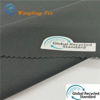 100% Recycled 75D Double Weft Spandex Pongee Sportswear Fabric