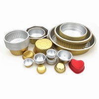 Smoothwall Foil Container High Quality 8011 Aluminum Foil Food Pan Colored Disposable Aluminum Foil