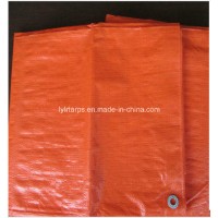 Double Orange Tarpaulin Cover