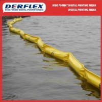 High Quality PVC Vinyl-Coated Polyester Fabric for Oil Boom Barrier