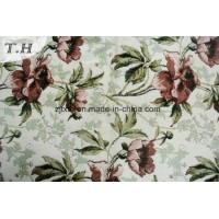 Flower Poly Cotton Sofa Fabric Supplier (fth31800)