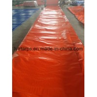 China Plastic Orange Tarpaulin Cover  PE Tarp Roll