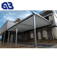 Awnings PVC Retractable Pergola Fabric Tarpaulin