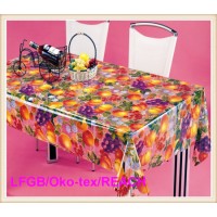 PVC Printed Clear Tablecloths Wholesale Hot Sale