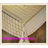 PVC Lace Coffee Table Cloth on Roll Factory Hot Sale