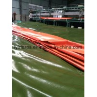 Military Green Orange PE Waterproof Tarpaulin Tents  Waterproof Truck Tarpaulin Cover