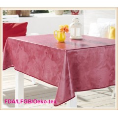 PVC Round Tablecloth Party Decor.图1