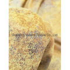 New Arrival Polyester Mosha Velvet Dyeing with Printing + Glue Emboss No Hair Direction Issue Super 图1