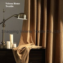 New Luxury Modern American Retro French Thickened Shading Velvet Nordic Simple Velvet Curtain Fabric图1