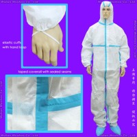 Surgical/Medical/Waterproof/Plastic/PE/Working/Safety/Clothing/SMS Nonwoven Disposable PP Protective