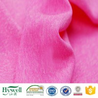 98% Polyester 8% Spandex Melange Single Jersey Sportswear Fabric