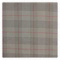 Mj-Wy057t034  Polyester Rayon Span Yarn Dyed Fabric  Check Pattern  Suitable for Coat  Pant  Skirt  