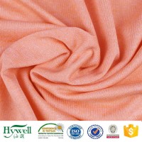 92% Polyester 8%Spandex Melange Jersey Sportswear Fabric