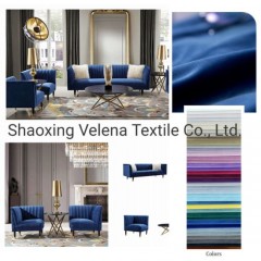 Post-Modern Sofa Furniture Nordic Style Polyester Holland Velvet Thickened Upholstery High-Grade Fab图1