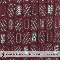 Wholesale Garment Fabric Geometric African Lace Fabric Cotton Lace (M3438)