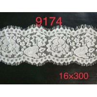 Beautiful  Exquisite and High Quality Chinese Lace Facric J